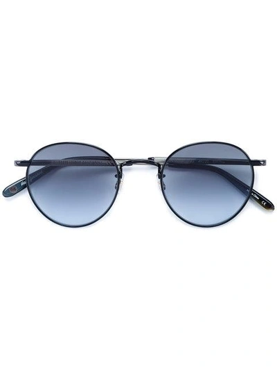 Garrett Leight Wilson 49 Round-frame Sunglasses In Black