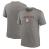 Nike Heather Charcoal Houston Astros We Are All Tri-blend T-shirt In Heather Charcoal
