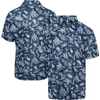 Columbia Navy Dallas Cowboys Super Terminal Tackle Omni-shade Polo In Navy