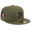 NEW ERA NEW ERA  GREEN PITTSBURGH PIRATES 2023 ARMED FORCES DAY ON-FIELD 59FIFTY FITTED HAT