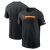 Nike Black Arizona Cardinals Local Essential T-shirt In Black