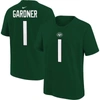 NIKE YOUTH NIKE AHMAD SAUCE GARDNER GREEN NEW YORK JETS PLAYER NAME & NUMBER T-SHIRT