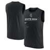 Nike Black Chicago White Sox Exceed Performance Tank Top In Black