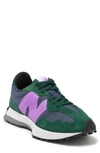 New Balance Men's 327 Low-top Sneakers In Night Watch Green