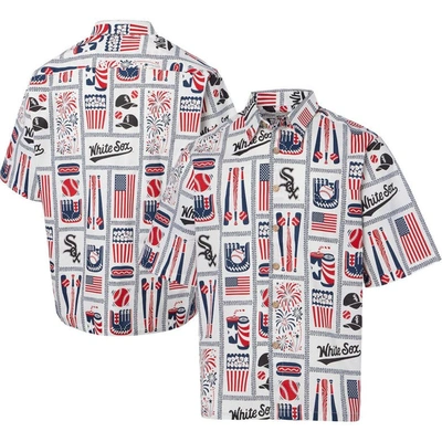 Reyn Spooner White Chicago White Sox Americana Button-up Shirt