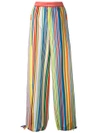 PORTS 1961 STRIPED PALAZZO TROUSERS,PW217TWL68FCOP04312084650