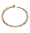 SHAUN LEANE Signature rose-gold vermeil Tusk bracelet