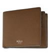 MULBERRY Trifold grained leather card wallet