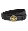 VERSACE Medusa logo buckle leather belt