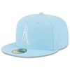 NEW ERA NEW ERA LIGHT BLUE LOS ANGELES ANGELS 2023 SPRING colour BASIC 59FIFTY FITTED HAT