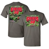 JOE GIBBS RACING TEAM COLLECTION JOE GIBBS RACING TEAM COLLECTION CHARCOAL TY GIBBS INTERSTATE BATTERIES CAR T-SHIRT