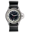 GIVENCHY GY100201s01 Seventeen mechanical edition titanium and leather watch