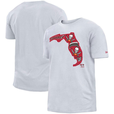 New Era White Tampa Bay Buccaneers Gameday State T-shirt