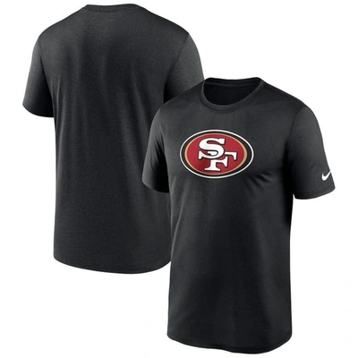 Nike Black San Francisco 49ers Legend Logo Performance T-shirt