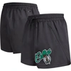 Pro Standard Black Boston Celtics Script Woven Shorts In Black