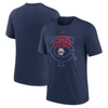 Nike Navy Minnesota Twins Rewind Retro Tri-blend T-shirt In Navy