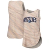Concepts Sport White Memphis Grizzlies Sunray Tank Top In White