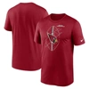 NIKE NIKE CARDINAL ARIZONA CARDINALS LEGEND ICON PERFORMANCE T-SHIRT