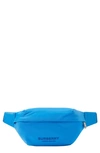 Burberry Medium Sonny Nylon Belt Bag In Bright Cerulean Blue