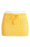 MEMORIAL DAY KEMBANG CROCHET MINISKIRT