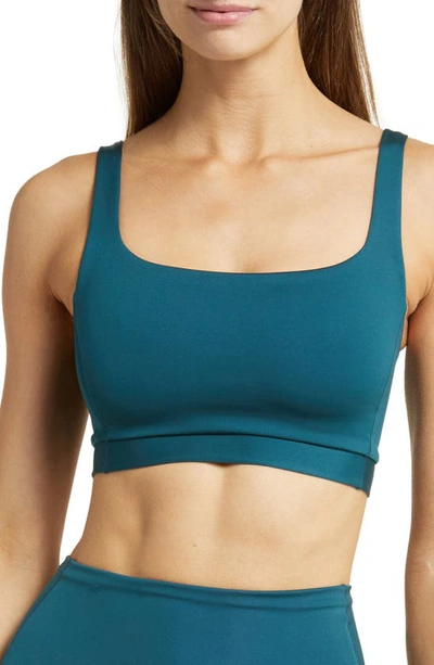 Left On Friday Top Shelf D-cup & Up Bikini Top In Deep End