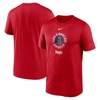 NIKE NIKE RED LOS ANGELES ANGELS CITY CONNECT LOGO T-SHIRT
