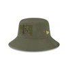 New Era Green St. Louis Cardinals 2023 Armed Forces Day Bucket Hat In Green