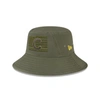 NEW ERA NEW ERA  GREEN CHICAGO CUBS 2023 ARMED FORCES DAY BUCKET HAT