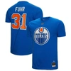 Mitchell & Ness Men's  Grant Fuhr Royal Edmonton Oilers Name And Number T-shirt In Royal