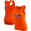 Pro Standard Orange Phoenix Suns Script Tank Top In Orange