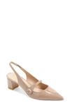 STUART WEITZMAN POINTED TOE SLINGBACK PUMP