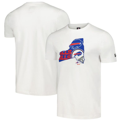 New Era White Buffalo Bills Gameday State T-shirt