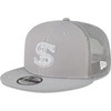 NEW ERA NEW ERA  GRAY CHICAGO WHITE SOX 2023 ON-FIELD BATTING PRACTICE 9FIFTY SNAPBACK HAT