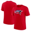NIKE NIKE RED MIAMI MARLINS CITY CONNECT TRI-BLEND T-SHIRT