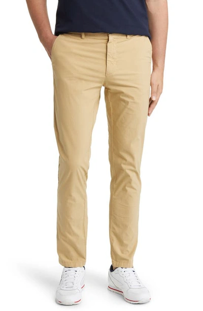 North Sails Stretch Cotton Chino Pants In Beige