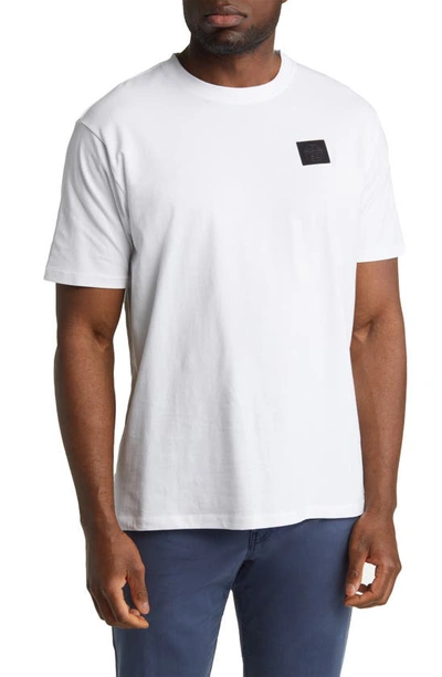 North Sails Logo Patch T-shirt In White