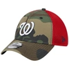New Era Camo Washington Nationals Team Neo 39thirty Flex Hat In Camo