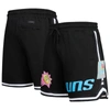 PRO STANDARD PRO STANDARD BLACK PHOENIX SUNS WASHED NEON SHORTS