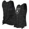 NEW ERA NEW ERA BLACK LAS VEGAS RAIDERS SPACE DYE TIE-BACK TANK TOP