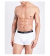 Calvin Klein Edge Classic-fit Stretch-cotton Trunks In White
