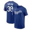 Nike Men's  Josh Taylor Royal Kansas City Royals Name And Number T-shirt In Royal