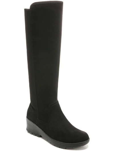 Bzees Brandy  Womens Tall Pull On Knee-high Boots In Black