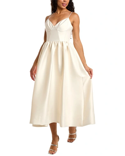 Nicholas Misty Midi Dress In White