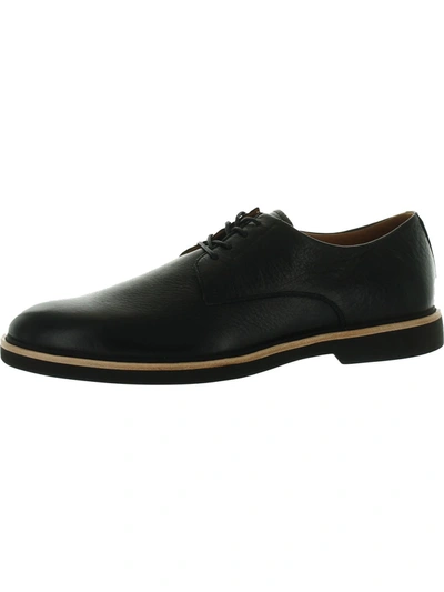 Gentle Souls By Kenneth Cole Greyson Buck Mens Leather Lace Up Oxfords In Black