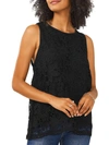 VINCE CAMUTO WOMENS GARDEN LACE SLEEVELESS TANK TOP