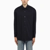 AMI ALEXANDRE MATTIUSSI AMI PARIS | AMI DE COEUR BLUE COTTON SHIRT,UJK220CO0020/M_AMI-491_323-M