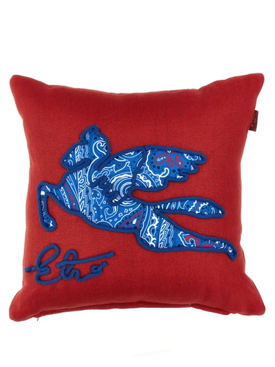 Etro Home Pegaso Cushions Fuchsia