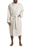 Majestic La Paz Cotton Robe In Sand