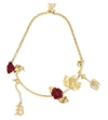CHRISTOPHER KANE Beauty and the Beast charm necklace