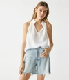 Michael Stars Viola Gauze Tank In White